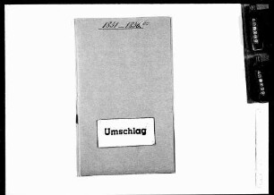 Unterstützung an Hinterbliebene von Kirchen- und Schuldienern (1851-1860)