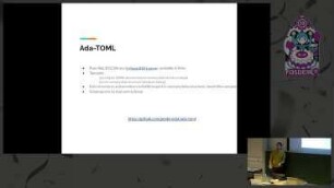 Ada-TOML: a TOML Parser for Ada