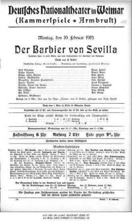 Der Barbier von Sevilla