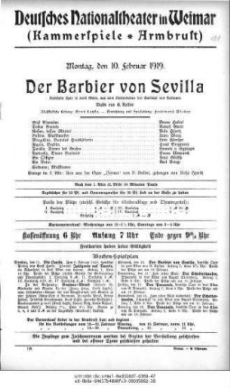 Der Barbier von Sevilla