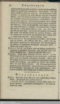 Vergnügungen