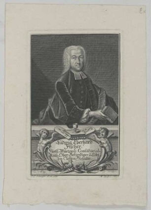 Bildnis des Ludwig Eberhard Fischer