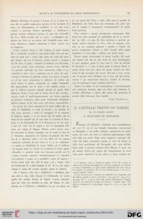 13: Il castello nuovo di Napoli