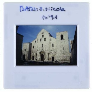 Bari, S. Nicola : Westfassade