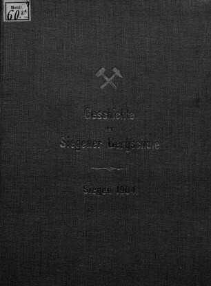 Geschichte der Siegener Bergschule