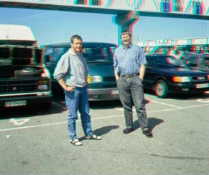 Norwegen: Urlaub 1992, Provinz Innlandet (u.a.: Bergwerk, Saga-Säule, Lom)