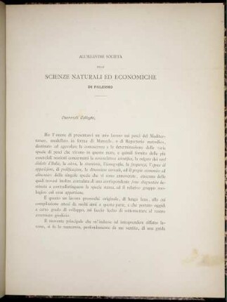Scienze Naturalie Ed Economiche