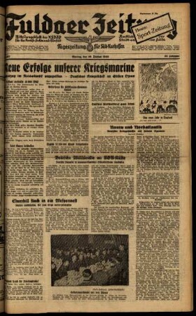 Ausgabe vom Montag, den 30. Dezember 1940.