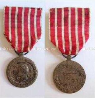 Erinnerungsmedaille an den italienischen Feldzug unter Napoleon III., Frankreich, 2. Kaiserreich