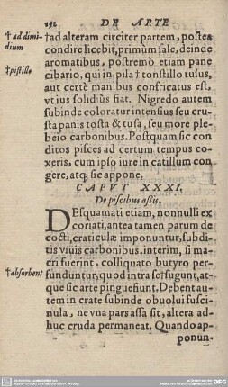 CAPUT XXXI. De piscibus a[.]is.