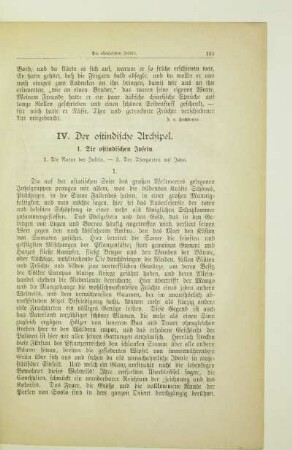IV. Der ostindische Archipel.