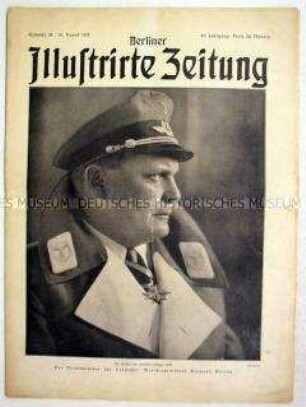 Wochenzeitschrift "Berliner Illustrirte Zeitung" u.a. zur Geschichte der NSDAP