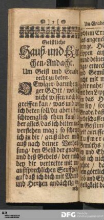 Geistliche Hauß- und Kirchen-Andacht.