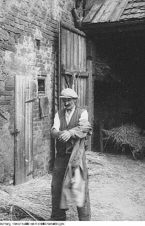 Bischofswerda, Radibor-Luppa, Aktion "Helft Luppa Ortsteil Lomske", Bischofswerda ruft zur Mithilfe auf, Reporter: Schrecker (wohl Hans Schrecker), 1946