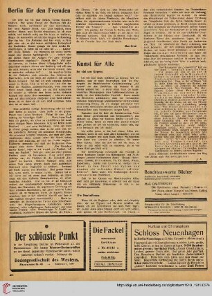 Kunst für Alle