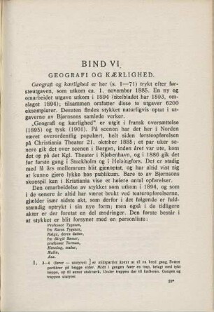 Bind VI.