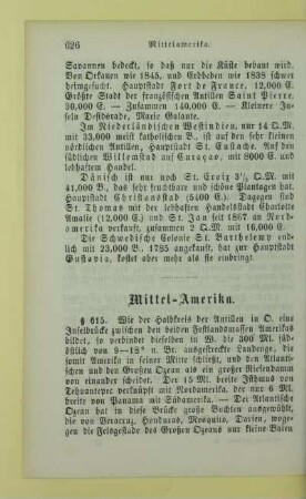 Mittel-Amerika