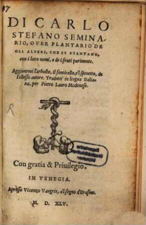 Seminario de gli alberi