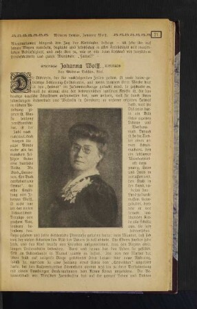 Johanna Wolff.
