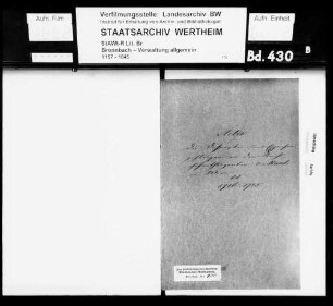 Bezahlung der Deserviten und Aufwendungen des Georg Ferdinand von Maul, Reichshofratsagent in Wien