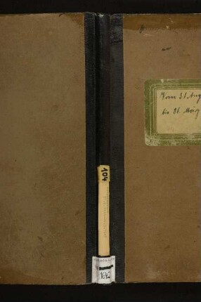 Sterbefall - "Aufnahmebuch"