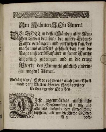 Leich-Text; Eingang zur Erklärung; Erklärung; Absonderlicher Gebrauch.