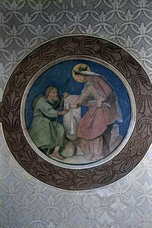 Elisabethzyklus — Die heilige Elisabeth gibt den Armen zu trinken