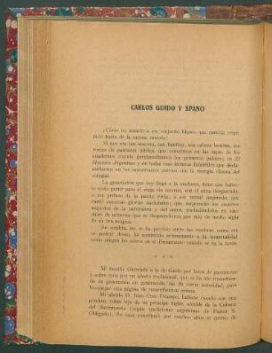 Carlos Guido y Spano