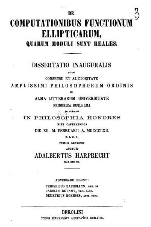 De computationibus functionum ellipticarum, quarum moduli sunt reales