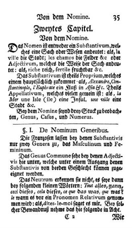 §. I. De Nominum Generibus.