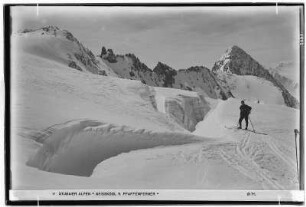Stubaier Alpen. Geiskogel vom Pfaffenferner