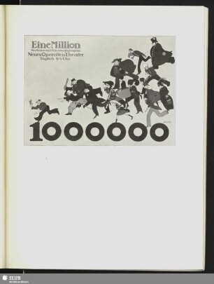 Eine Million. Burleske mit Kinematographie