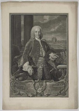 Bildnis des Pavlvs Iacobvs de Marperger