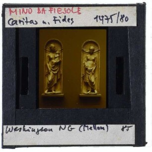 Mino da Fiesole, Fides,Mino da Fiesoe, Caritas