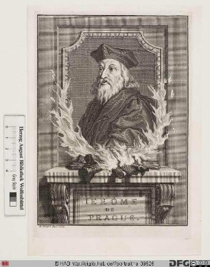 Bildnis Hieronymus von Prag