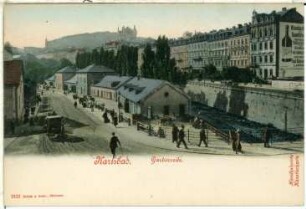 Karlsbad. Gartenzeile