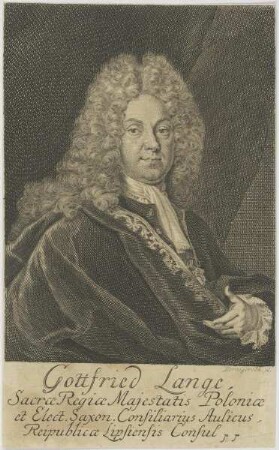 Bildnis des Gottfried Lange