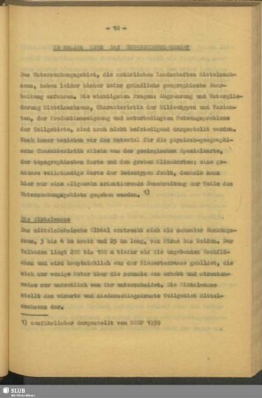 Überblick über das Untersuchungsgebiet