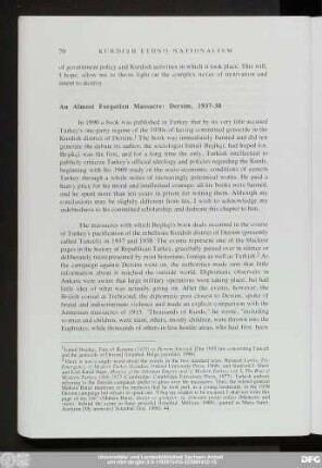 An Almost Forgotten Massacre: Dersim, 1937-38