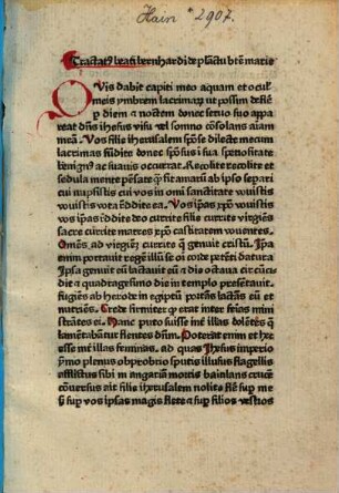 De planctu beatae Mariae