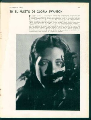 En el puesto de Gloria Swanson