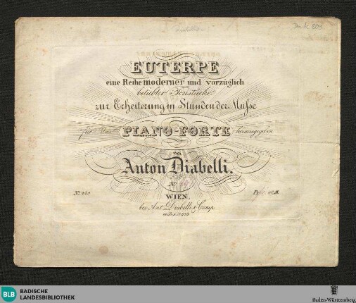 Drittes Potpourri nach Motiven der Oper: Vielka von G. Meyerbeer