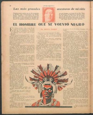 El hombre que se volvió negro : Las más grandes aventuras de mi vida