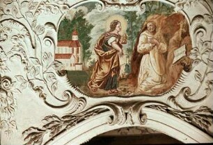 Verehrung Marias durch einen Karthäuser