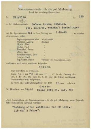 Dehmer, Anton