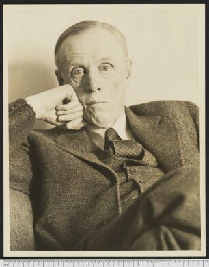 Porträtaufnahme Sinclair Lewis