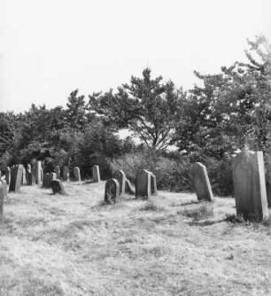 Jüdischer Friedhof (Friedhof, jüd.); Gedern, Hinter der Kirche