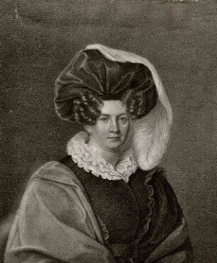 Bildnis von Charlotte Sophie Louise Wilhelmine von Ahlefeldt (1781-1849)