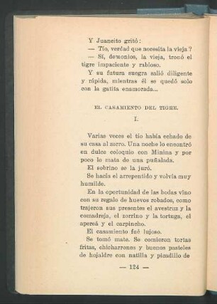 El casamiento del tigre