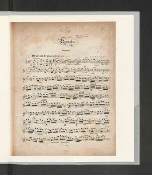 Sonate.